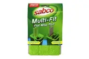 Sabco rinse n wring Multi-Fit Flat Mop Pad - Refill