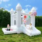 Inflatable Castle With Slide & Ball Pool Trampoline For Wedding Party Events