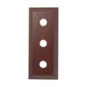 5413 Switch Socket Block Classic Treble Cedar H90xL225mm
