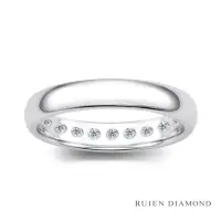 在飛比找momo購物網優惠-【RUIEN DIAMOND 瑞恩鑽石】鑽石結婚對戒 男款(