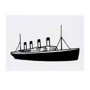 'Titanic Ship' Temporary Tattoos / Transfers (TO00026142)