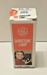 GE Quartzline ELA 65W 19V Projection Bulb / Lamp