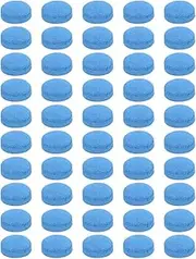 9-13 mm Pool Cue Tips - 50 Pieces Leather Billiard Stick Replacement Tips with Storage Box - for Snooker Pool Eight Nine Ball, Blue(13mm) Pool Cue