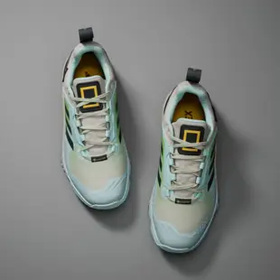 ADIDAS 防水登山鞋 TERREX SWIFT R3 GTX W x NATGEO 女 IF7919 藍綠 現貨