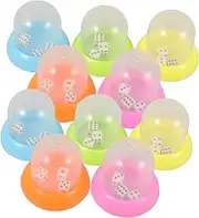 HOOTNEE 10pcs Cup for Fun Festival Dice Holder for Family Games Lightweight and for Interactive Activities