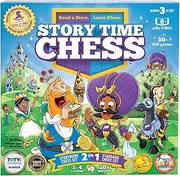 Thinking Cup Games | Story Time Chess | Board Game | 2-4 Players, Ages 3+