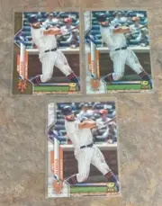 Pete Alonso 2020 Topps Gold Border #'d + Rainbow Foil Parallel Lot Rookie Cup