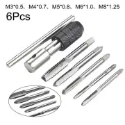 Tap Wrench Drill Set Hand Tools Single Tap Holder Straight Groove Tap Tap Die