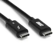 New OWC 0.5m Thunderbolt 3 40GB/S 100W Cable USB-C TB3 Cable - OWCCBLT3PC05BP