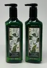 2 BATH & BODY WORKS CUCUMBER & LILY CLEANSING GEL HAND SOAP WASH 8OZ GREEN TEA