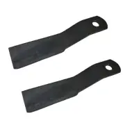 (2) 86664BH Rotary Blades 20.75" 4 x 0.5" w 1.5" Hole CCW for Bush Hog