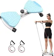 Exercise Twist Boards, Waist Twister Machine Exercise, Balance Board for Foot Massage and Weight Loss, Noiseless Ab Twister Machine with Resistance Bands, Waist Sculptor for Home Gym