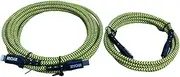 Ryobi USB-A to Lightning Cable Adapter - Two Pack (4ft and 10ft)