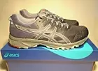 Women's Asics Gel Sonoma 3 Size 9 Runners Trail Shoes Black Dark Grey. New