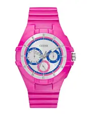 Guess Women's Pink Sport Watch