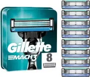 Gillette Mach 3-24 Count (3 x 8 Pack) Free Shipping