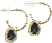 [SHERCHPRY] 1 Pair Boho Earrings Bohemian Earrings Womens Earrings Rhinestone Earrings Creative Ear Drop Wedding Drop Earrings Heart Dangle Drop Ear Dangle S925 Miss Vintage, 2.8*1cm, Metal, alloy