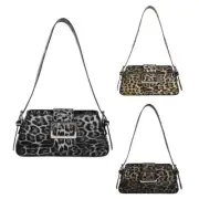 Women Handbag All-matching Armpit Bag Shopping Bag Leopard Print Shoulder Bag