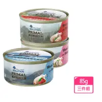 在飛比找momo購物網優惠-【耐吉斯】3入組-狗狗獵食客主食罐(85g*3 主食/全齡犬