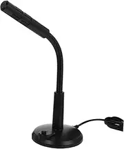 JOINPAYA Practical Laptop Microphone Chat Mic Noise Reduction 360° Sound Mini Base