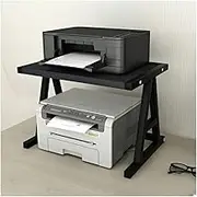 Multilayer Double Tier Printer Stand, Hardware and Steel Frame Printer Storage, Easy Assembly Printer Rack for Mini 3D Printer Mobile