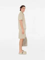 [BURBERRY] Shirt Ss XXL FOSSIL
