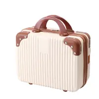 在飛比找momo購物網優惠-【lussuoso】Sweet Travel復古風手提行李箱