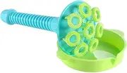 Totority Bubble Blower with Mess Bubbles and Dipping Tray Magics Wand Blows Oodles of Bubbles Without The Mess Recommended for Speech Visual Motor Development