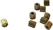 Motor Pinion Gears,Tooth Gear,Module Pinion,10pcs 0.3M 12T Small Copper Gears 1.48 1.5 1.98 2mm Hole Diameter Gear 4x4.2mm GS (Hole Diameter : 1.48mm) (Size : 1.98mm) (Size : 1.98mm)(1.98mm)