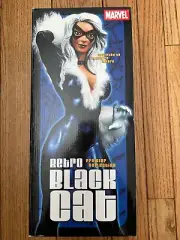 Marvel Premier Collection Retro Black Cat Statue - Spider-Man Diamond Select-NEW