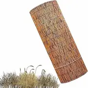 Bamboo Privacy Fencing, Garden Privacy/Protective Screens,Natural Reed Fencing,Pool and Patio Screen,Easy Assembly,Fence Screen,Can Customized Size (Color : A, Size : 80 * 500cm/2.6 * 16.4ft)