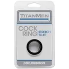 Doc Johnson TitanMen Cock Ring Black