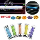 5pcs Car Air Vent Clip Freshener Perfume-Diffuser Fragrances Refills Aroma-Stick