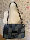 *NWT* MICHAEL KORS PATCHWORK DENIM Sloan Crossbody / Shoulder Hand Bag