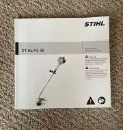 Stihl FS38 Instruction Manual Paper Copy