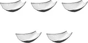 Set of 5 Raster Bi-Color Ischin Transforming Dishes [7.3 x 5.5 x 2.4 inches (18.5 x 14 x 6 cm) | Setomonohonpo