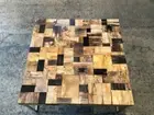Petrified Agate Coffee Table Top, Agate Stone Square Table Top Home Decor