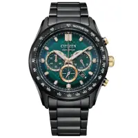 在飛比找momo購物網優惠-【CITIZEN 星辰】Chronograph系列 光動能三