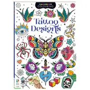 Kaleidoscope Colouring: Tattoo Designs - Book