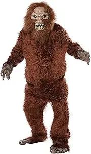 California Men's Sasquatch Monster Bigfoot Costume
