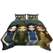Kids Art Off to See the Wizard Dorothy and Friends Coverlet