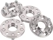 5 Stud 15mm Thickness Wheel Spacers Compatible with Toyota & Lexus, 4pcs 5x4.5" Forged Spacer, Bolt Pattern M12x1.5 Thread Pitch 60.1mm Hub Bore Wheel Spacer