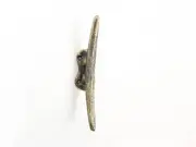[Pack Of 2] Rustic Gold Cast Iron Cleat Wall Hook 6"