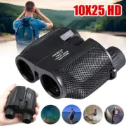 10X25 HD High Power Binoculars 10x Magnification Wide View Telescope Foldable US