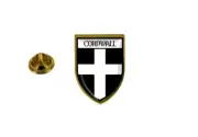 pins pin's flag national badge backpack hat shield cornwall saint piran's