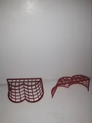 2 Vintage Sportcraft Stiga Table Top Hockey Game Nets New