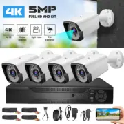 4CH DVR 1080P CCTV Security Camera System IR Night Vision Home Office Outdoor AU