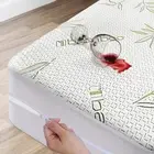 Bamboo Mattress Protector with Zipper - 100% Waterproof King Size Cooling Mat...
