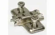 Blum Standard One-Piece Wing Mounting Plate - System Screw - 0mm - 173L8100