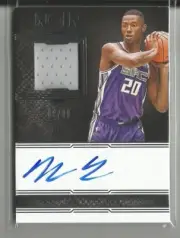 2017-18 Panini Noir Harry Giles Auto Autograph Jersey Rookie RC #ed 89 / 99